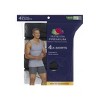 Fruit Of the Loom Fruit of the Loom Men's Premium A-Shirt, Black and Gray 4 Pack - 4 of 4