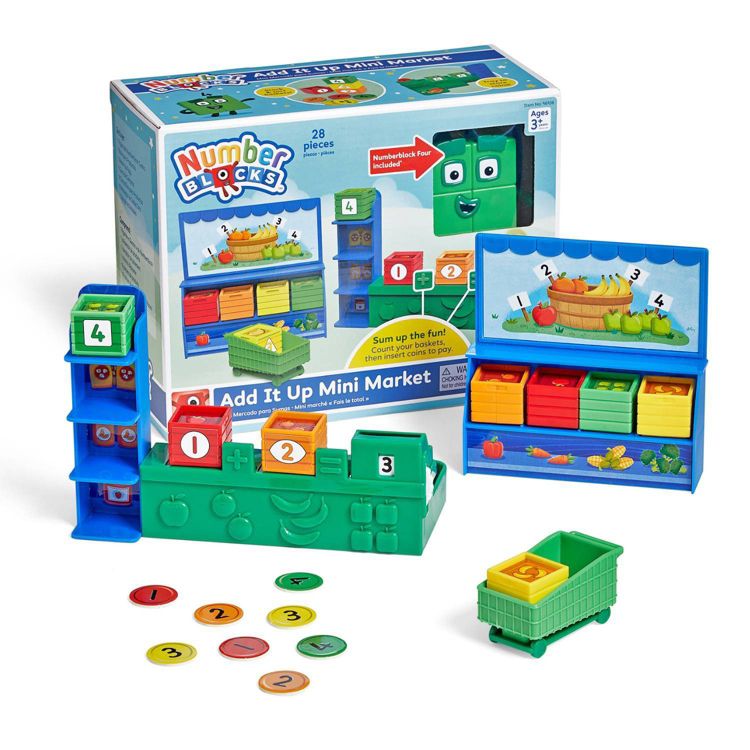 Hand2Mind Numberblocks Add It Up Mini Market, 1 of 7