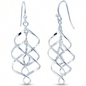 Sterling Infinity Knot French Wire Earrings for Women It Is Both Magnificent and Elegant. - 1 of 4