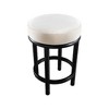 Meridian Furniture,Monette Cream Velvet Counter Stool - 4 of 4