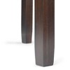 14" Essex Narrow Side Table Mahogany Brown - WyndenHall - 4 of 4