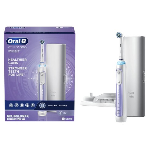 Fobie Editie lunch Oral-b Genius 6000 Electric Toothbrush - Orchid Purple : Target