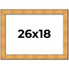 PosterPalooza | Embellished Gold Picture Frame - UV Acrylic, Backing Board, Hanging Hardware Included - 2 of 4