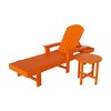 WestinTrends Dylan 2 Piece Adirondack Reclining Chaise Lounge With Arms - 3 of 4