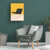 Canvas Wall Art - Rosi Feist  'Barcelona Chair By Mies Van Der Rohe' Wall Art for Living Room, Bedroom, or Office Décor by Trademark Fine Art - 4 of 4