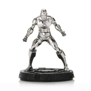 Royal Selangor Hand Finished Marvel Collection Pewter Iron Man Invincible Statue Gift - 1 of 4