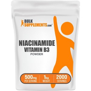 BulkSupplements Vitamin B3 (Niacinamide) Powder - 1 of 4