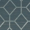 Asscher Geo Teal Wallpaper - 4 of 4