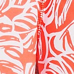 orange mini tropic leaves