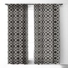 Mirimo Provencal Black Set of 2 Panel Blackout Window Curtain - Deny Designs - 3 of 4