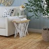 East at Main Teakwood Stump End Table - 2 of 4