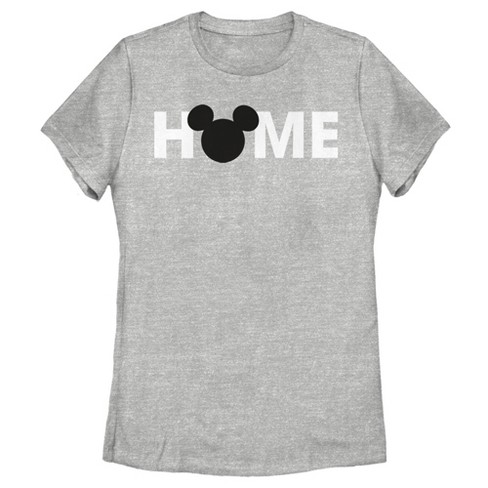 Women's Mickey & Friends Home Mickey Mouse Logo T-shirt - Athletic ...