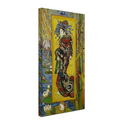 Trademark Fine Art -Van Gogh 'Courtesan After Eisen' Canvas Art