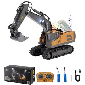 Remote Control 1:20 Scale Excavator Toy for Kids - 1 of 4