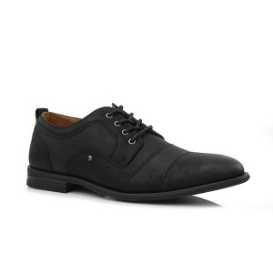 Ferro Aldo Mens Blake MFA19628 Classsic Burnished Cap-toe Dress Shoes - 1 of 4