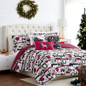 Multi-Piece Christmas Comforter Sets - 1 of 4