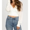 Women's LAYERED ATTACHED KNIT TOP - MABLE - 3 of 4