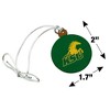 Kentucky State University Primary Logo Mini Small Tiny Wood Christmas Tree Holiday Ornament - 4 of 4
