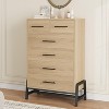 Garvee 4+2 Drawer Tall Dresser for Bedroom 46.6 Tall Engineered Wood Freestanding Storage Chest with Waterproof Desktop and Anti-Tip Safety - 4 of 4