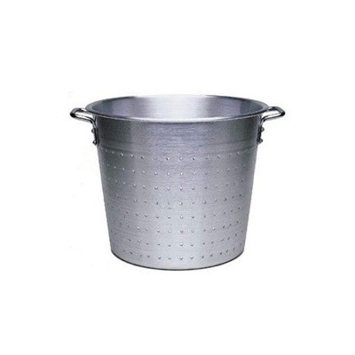 Winco Perforated Aluminum Vegetable Container 17" x 14.5"