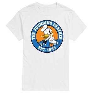 Men's - Disney - The Founding Feather Short Sleeve Graphic T-Shirt - 1 of 4