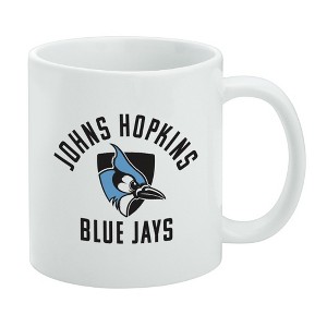 Johns Hopkins University Blue Jays Logo Ceramic Coffee Mug Novelty Gift Mugs for Coffee Tea and Hot Drinks 11oz White - 1 of 4
