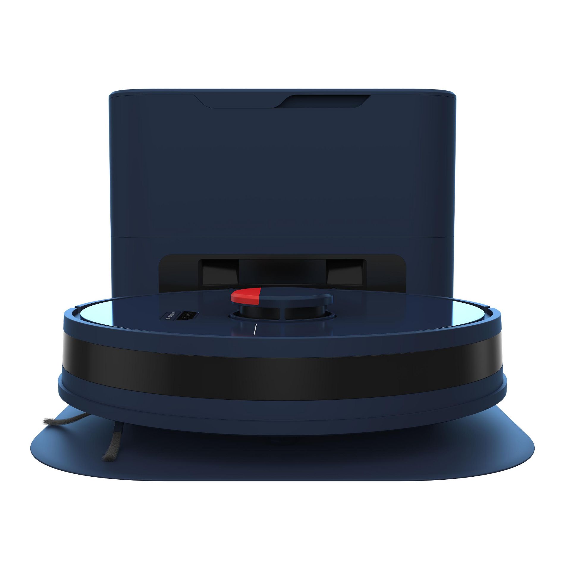 bObsweep Dustin Self-empty Robotic Vacuum Cleaner and Mop in Navy