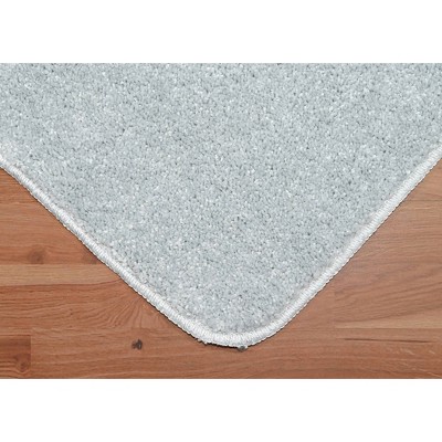 Gramercy Silver 3-Piece Washable Polypropylene Bathroom Rug Set