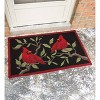 Plow & Hearth Indoor/Outdoor Cardinal Accent Rug - image 2 of 2