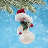 De Carlini Italian Ornaments 5.0 Inch Freezy Pop Christmas Tree Ornament , Snowman Italian Ornament (1PC) - 2 of 4