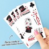 Big Dot of Happiness Ta-Da, Magic Show Temporary Tattoos for Kids, Magician Birthday Favors, Magical Decorations, Magic Show Accessories, Red Party - 3 of 4