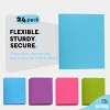 Enday 2 Pockets Paper Folders 24 PK - 4 of 4
