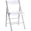 InterSpaceLiving Kasper Flex Luxury Modern Folding Chair Acrylic Lucite 2 Pk - 2 of 3