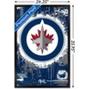 Trends International NHL Winnipeg Jets - Maximalist Logo 23 Framed Wall Poster Prints - 3 of 4