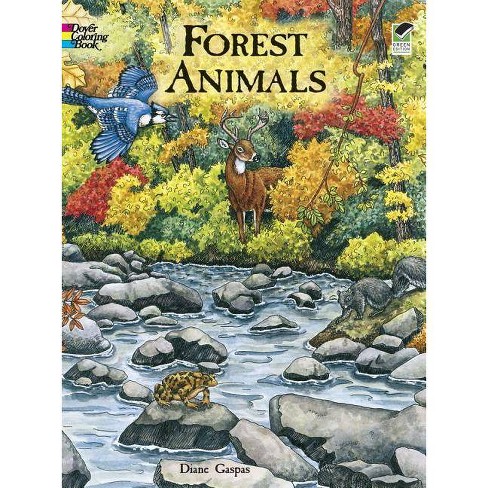 Download Forest Animals Coloring Book Dover Nature Coloring Book By Dianne Gaspas Paperback Target