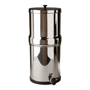 British Berkefeld Doulton W9361139 Gravity Fed Countertop Water Filtration System, 4 NSF Certified Ultra Sterasyl Ceramic Filters, 2.25 gal, UK Made - 1 of 4