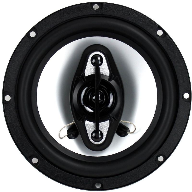 BOSS Audio Systems NX654 Onyx 6.5" 400 Watt 4-Way 4-Ohm Full Range Car Audio Coaxial Speakers with Mylar Dome Tweeters and Poly Injection Cone, Pair, 3 of 7