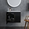 KWPZQEB Wall-Mounted Bathroom Vanity with Sink, Modern Floating Vanity with 2 Doors & Long Handle, Wall Mount Storage Cabinet for Bathroom - 4 of 4