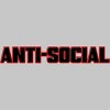 Men's Design By Humans ANTI-SOCIAL BEHAVIOR By Abstractofficial T-Shirt - 2 of 2