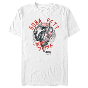 Men's Star Wars: Visions Boba Fett Samurai T-Shirt - 1 of 4