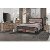 New Classic Furniture, Elk River, Platform Bed, Brown - 4 of 4