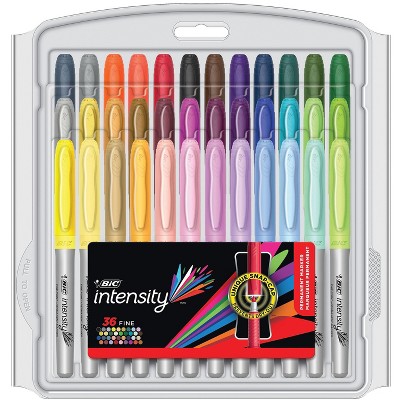 BIC Intensity Permanent Marker Fine Point Assorted Colors 670528