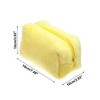 Unique Bargains Cosmetic Travel Zipper Multi-functional Small Plush Makeup Bag 1 Pc - 4 of 4