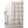 Evanjelina and Co Japanese Collection Memory Foam Bath Rug Pink - Deny Designs: Microfiber, Machine Washable, Abstract Design - 4 of 4