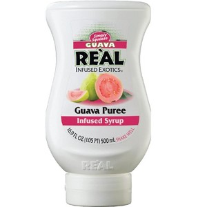 Reàl Infused Exotics Simply Squeeze Infused Syrup Guava 16.9oz Bottle for Mix- ologists, Chefs, Cooks - 1 of 4