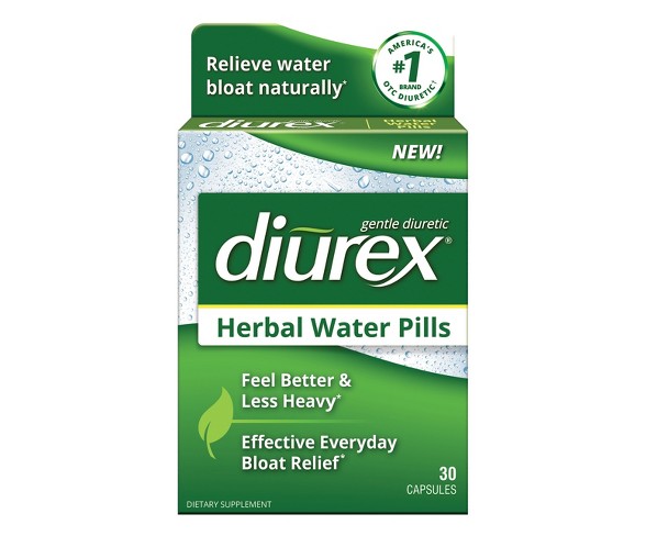 Diurex Herbal Diuretic Capsules - 30ct