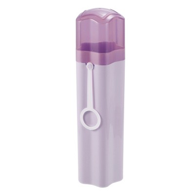 Unique Bargains Portable Toothbrush Cases with Cups Traveling Toothbrush Holders Case Plastic 8.07"x2.20"x2.20" 1 Pcs