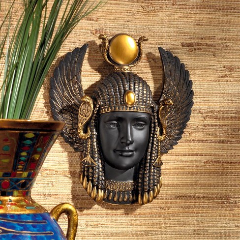 Design Toscano Goddess Isis, Protector of the Egyptian Kingdom Wall  Sculpture