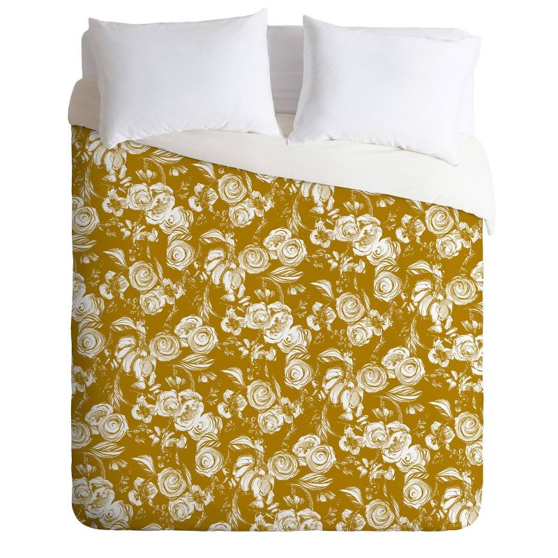 Pattern State Floral Sketch Comforter Set - Deny Designs, 1 of 7