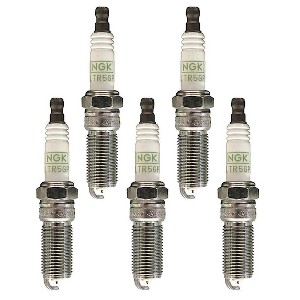 NGK 5 Pack of Genuine OEM (5019) Spark Plugs - LTR5GP-5PK - 1 of 2